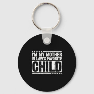 Llavero Soy el hijo favorito de mi suegra, divertido padre
