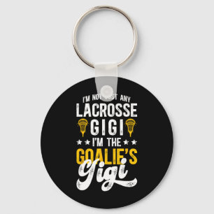 Llavero Soy el Lacrosse Goalie Gigi de un Lacrosse Goalkee