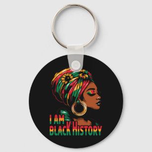 Llavero Soy el mes de la historia negra afroamericano