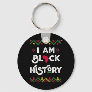 Llavero Soy el Mes de la Historia Negra Afroamericano Orgu