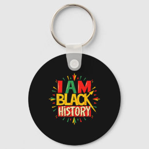 Llavero Soy el Mes de la Historia Negra Niños Africanos Am