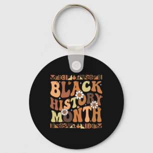 Llavero Soy el Mes de la Historia Negra Orgullo Afroameric
