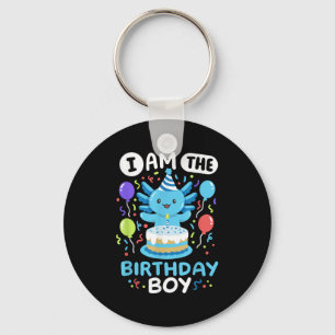Llavero Soy El Niño De Cumpleaños Axolotl Familia Bday Cut