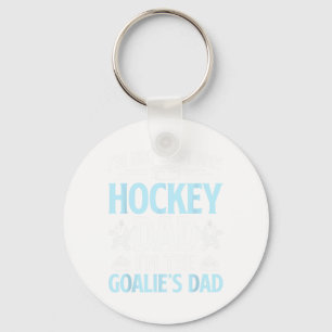 Llavero Soy el papá portero de hockey de un portero de hoc