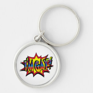 Llavero Soy Gay Burst