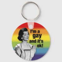 Soy GAY - Keychain
