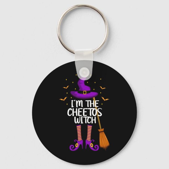 Llavero Soy Halloween de Cheetos Witch Fun Cheetos (Anverso)
