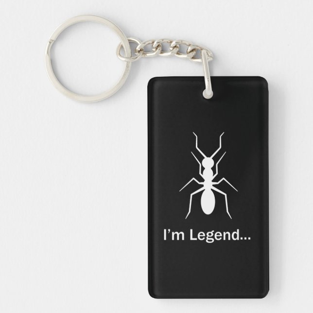 Llavero Soy hormiga legendaria (Frente)