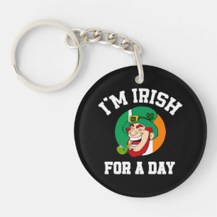 Llavero Soy irlandés por un día de san patrono