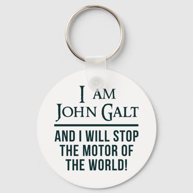 Llavero Soy John Galt (Anverso)