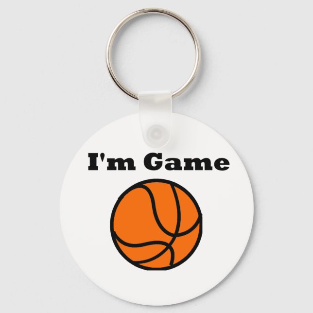 Llavero Soy Juego (Basketball) (Anverso)