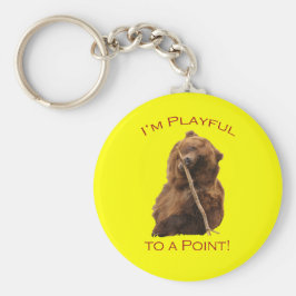 Llavero ¡Soy juguetón a un punto!