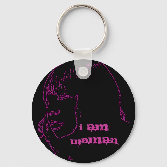 Llavero soy Keychain de mujeres (Anverso)