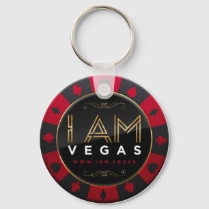 LLAVERO SOY LA CADENA CLAVE DE VEGAS POKER CHIP