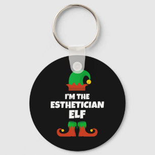 Llavero Soy la familia de elfos esteticistas Pijama Navida