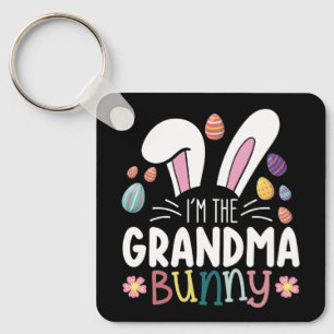 Llavero Soy la familia de la abuela Bunny Easter