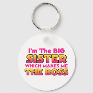 Llavero Soy la hermana grande… Boss