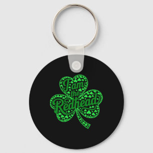 Llavero Soy La Pelirroja Divertida Día De San Patricio Tré