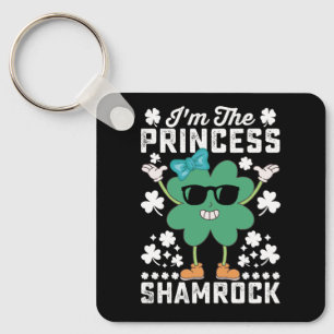 Llavero Soy La Princesa Shamrock Día de San Patricio Irlan