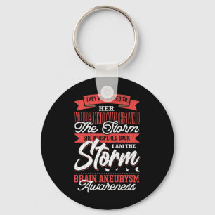Llavero Soy La Tormenta Brain Aneurysm Awareness Support G