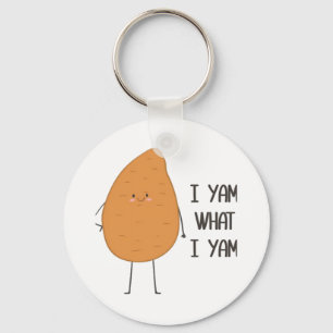 Llavero ¡Soy Lo Que Soy! Impresionante yam vegetable pun