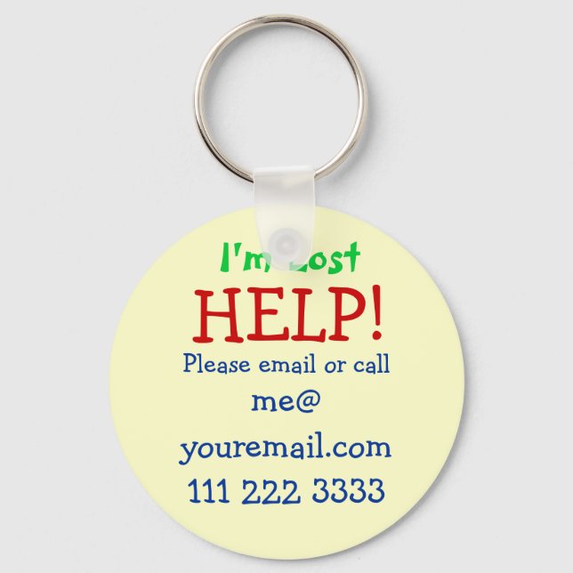 Llavero Soy Lost Keychain (Anverso)