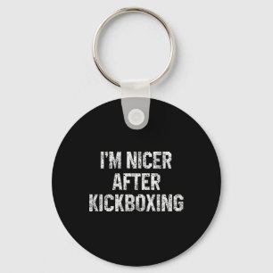 Llavero Soy más amable después de kickboxing divertido dic