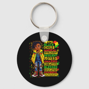 Llavero Soy negro Mes de la historia infantil afroamerican
