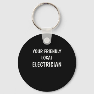 Llavero Soy tu amable regalo local de electricidad