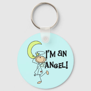 Llavero Soy un Angel Keychain