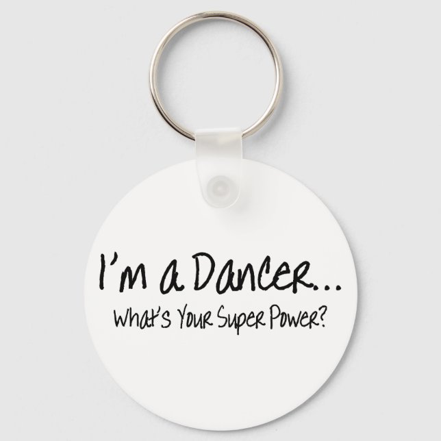 Llavero Soy Un Bailarín Cual Es Tu Super Poder (Anverso)