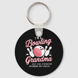 Llavero Soy un boliche divertido para la abuela