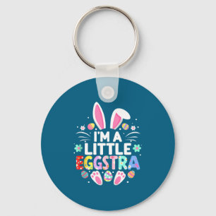 Llavero Soy un conejito de Pascua un poco eggstra divertid