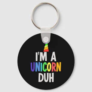 Llavero Soy un disfraz unicornio de Halloween
