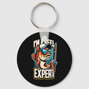 Llavero Soy un experto en el diseño de pesca