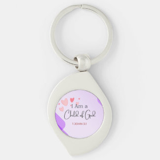 Llavero Soy un hijo de Dios Biblia Verse Keychain