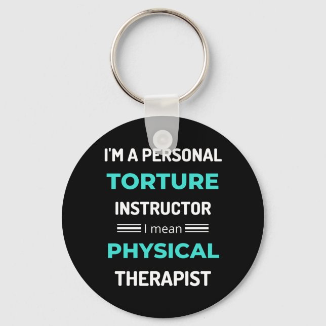 Llavero Soy un instructor de tortura personal me refiero a (Anverso)