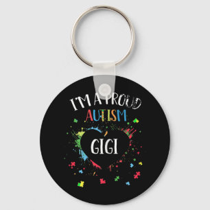 Llavero Soy un orgulloso autismo Gigi Autism Awareness T-s