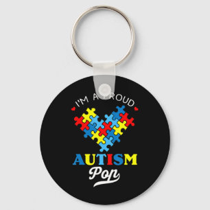 Llavero Soy un orgulloso autismo pop - perfecto para el ab