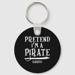 Llavero Soy un pirata de Fiesta de disfraces pirata de Hal