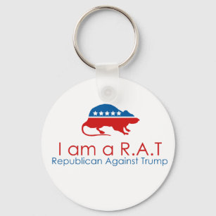 Llavero Soy un R.A.T.: Republicano contra Trump