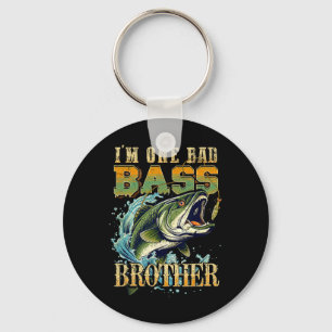 Llavero Soy un regalo de pesca del hermano D B para amante