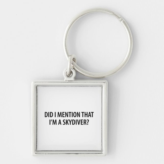 Llavero Soy un Skydiver (Frente)