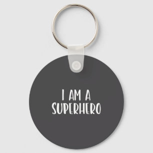 Llavero Soy un superhéroe de Halloween estoy disfrazado fá
