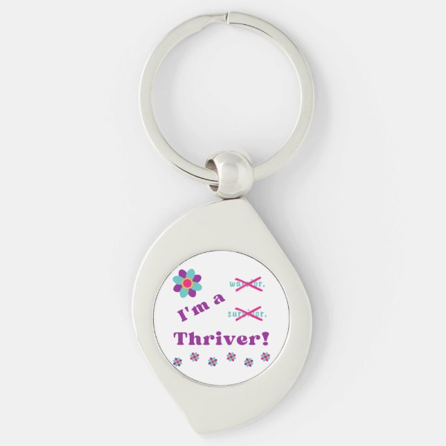Llavero ¡Soy un Thriver! (Anverso)