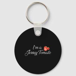 Llavero Soy un tomate de Jersey, Nueva Jersey, Garden Stat