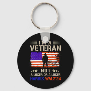 Llavero Soy un veterano, no un aspirante o un perdedor con