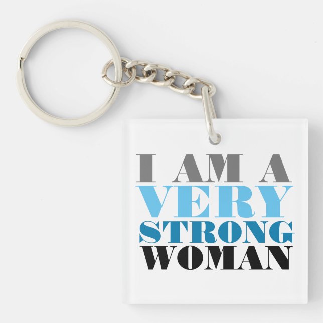 LLAVERO SOY UNA BEBIDA MUY FUERTE PARA MUJERES (Frente)