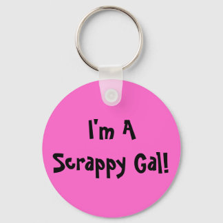 Llavero Soy una cadena de claves de Gal Scrappy
