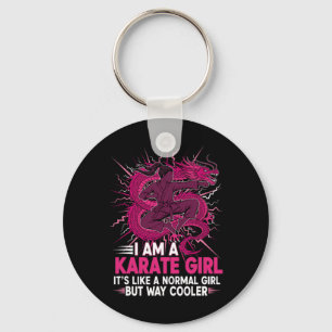 Llavero Soy una chica de karate cita para chicas 2 